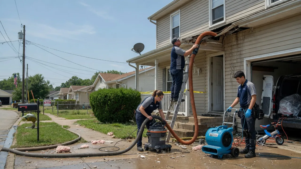 Water Damage Restoration in Brutus, MI near me